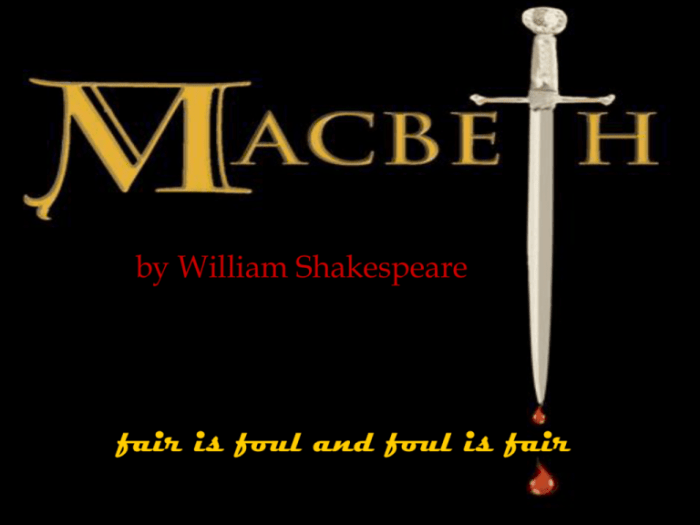 Fate and free will macbeth