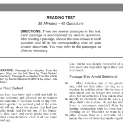 Act mastery reading answer key