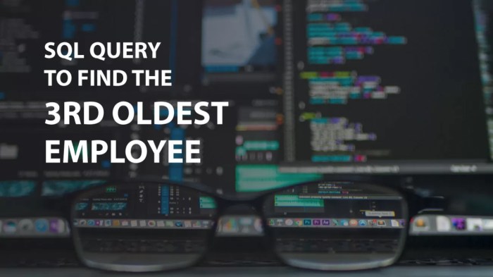 How to find oldest employee in sql