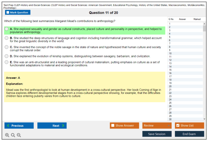 Clep american government practice test