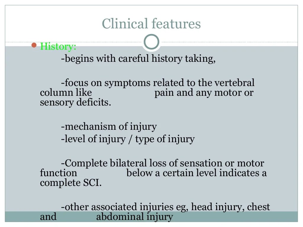 Spinal cord injury hesi case study