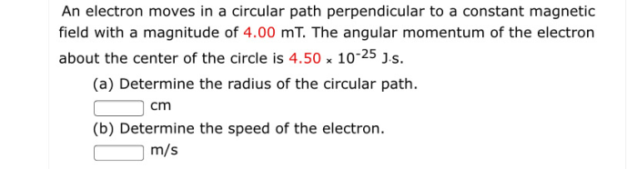 Electron perpendicular moves