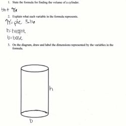 Surface area of prisms and cylinders worksheet